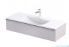 Oristo Etna Konsola podumywalkowa wisząca 120x45x25 piaskowy mat OR52-SD1S-120-10